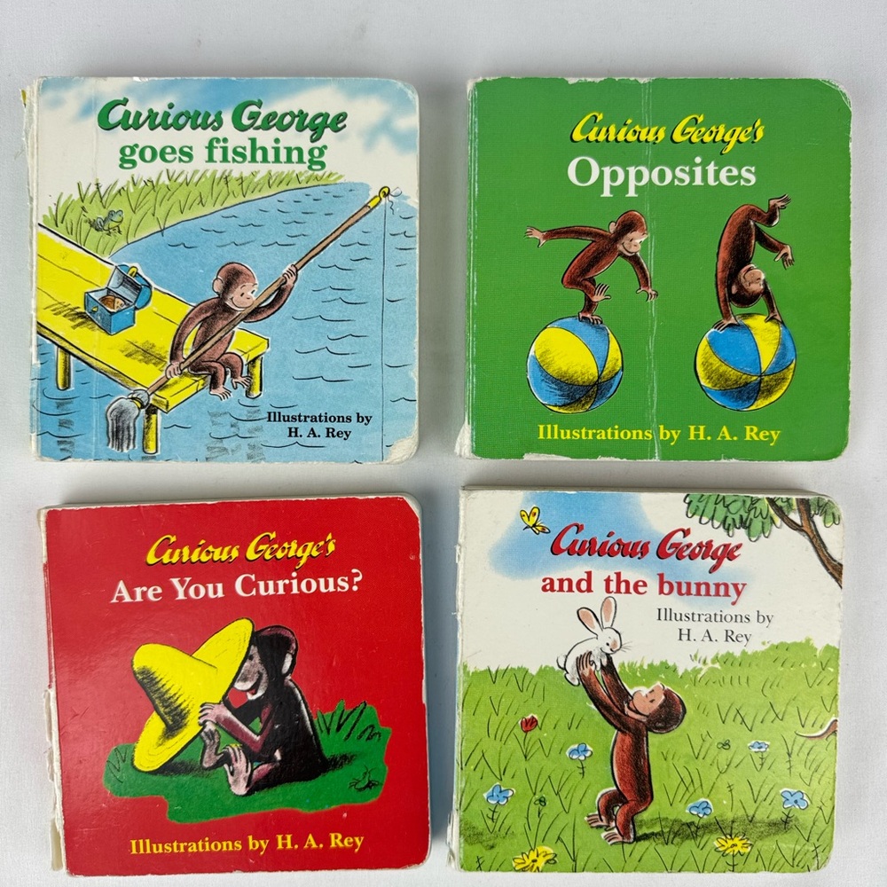 Vintage Curious George Picture Books - Picture 2 of 8